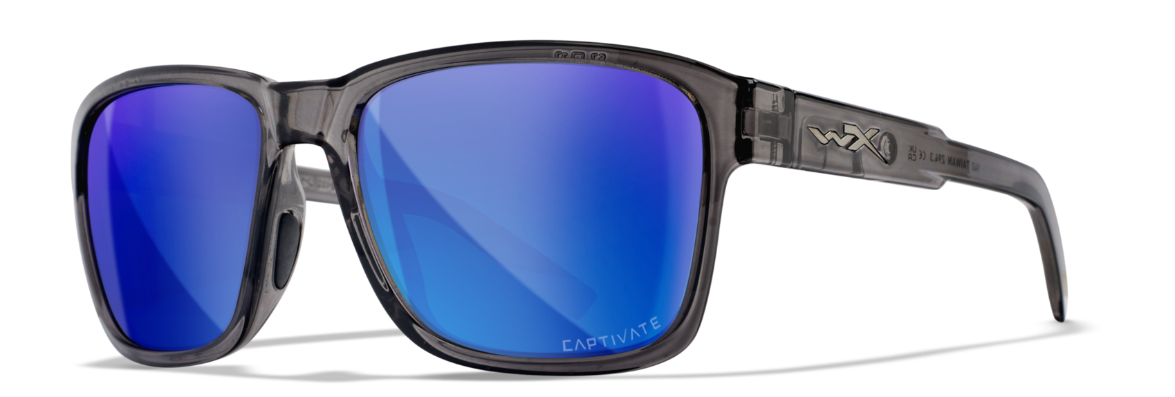Wiley X Airrage Captivate Polarized Sunglasses, Safety Glasses for