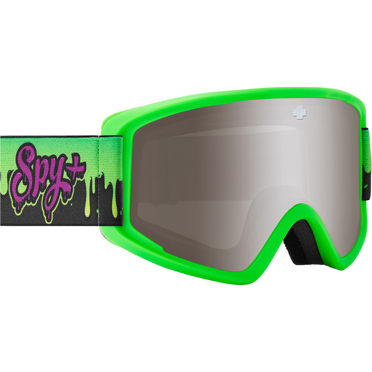 スキー・スノーボードアクセサリー SPY RAIDER RWINTER OLIVE SPY Raider Olive Mono Mid Rose Spectra Lens Goggle Snow Ski