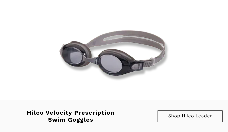 Hilco Velocity Step Diopter Prescription Swim Goggles