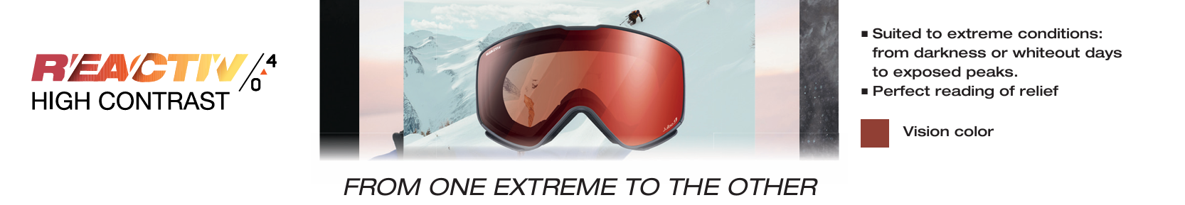 julbo ski goggles lenses reactiv 0-4