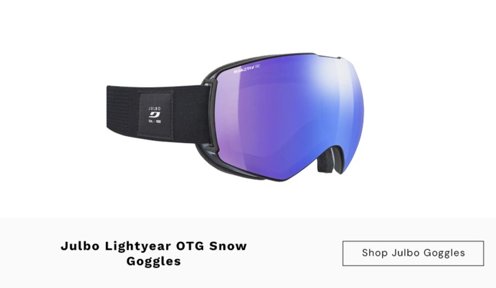  Julbo Lightyear OTG Snow Goggles