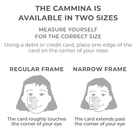 Ombraz Cammina sizing