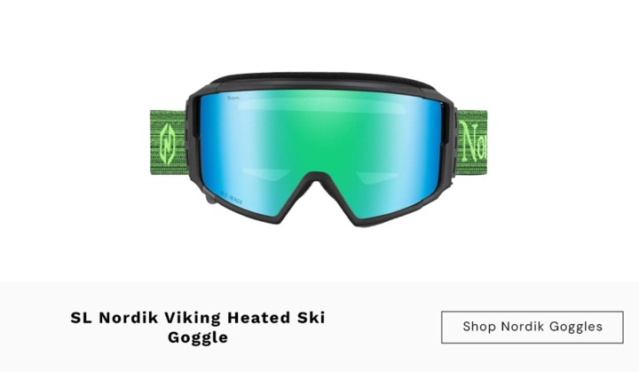 SL Nordik Viking Heated Ski Goggle