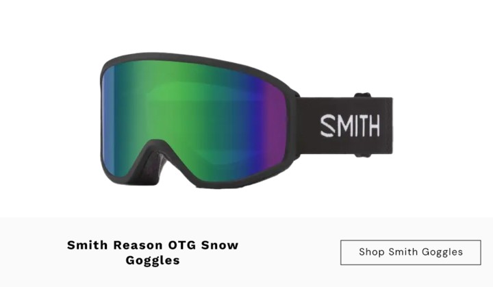  Smith Reason OTG Snow Goggles