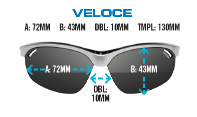 Tifosi Veloce Sizing Information