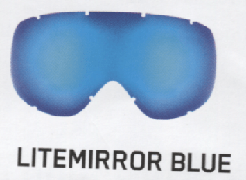 Uvex LiteMirror Blue Lenses