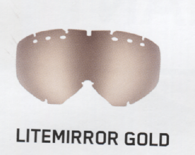 Uvex LightMirror Gold Lenses