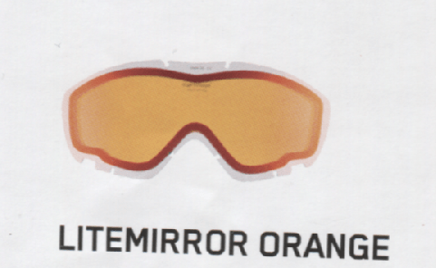 Uvex LiteMirror Orange Lenses