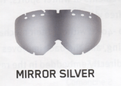 Uvex Mirror Silver lenses
