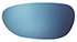 Wiley-X Replacement Lens Blue Mirror